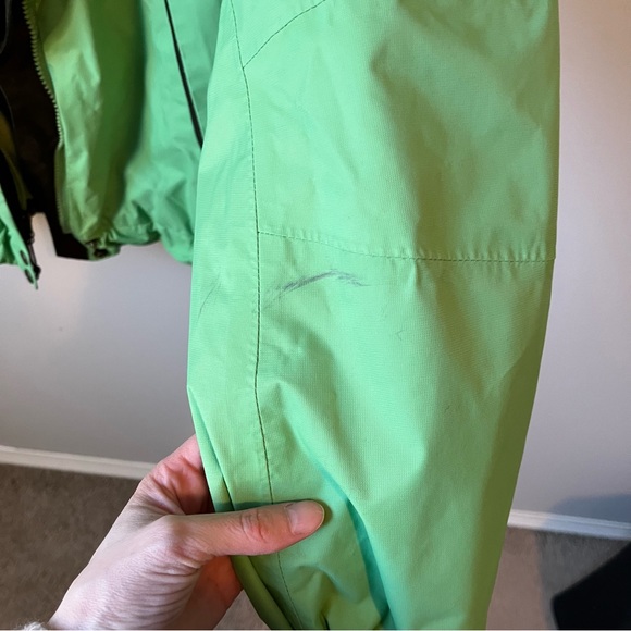 Columbia Omni- Tech Titanium Interchange Women’s Green Jacket Size Large - Picture 6 of 12